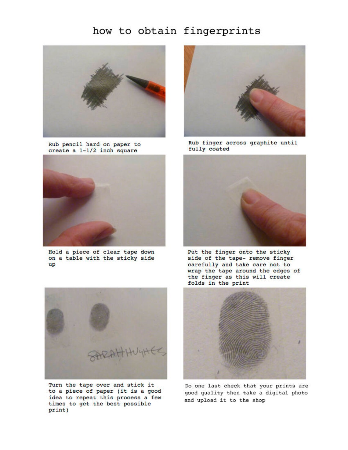 Unisex Fingerprint Ring