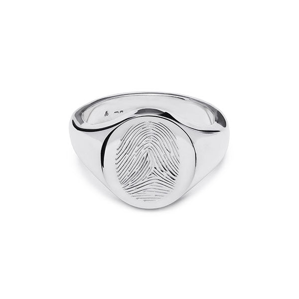 Fingerprint Signet Ring