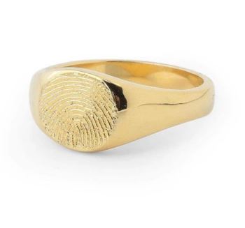 Fingerprint Signet Ring