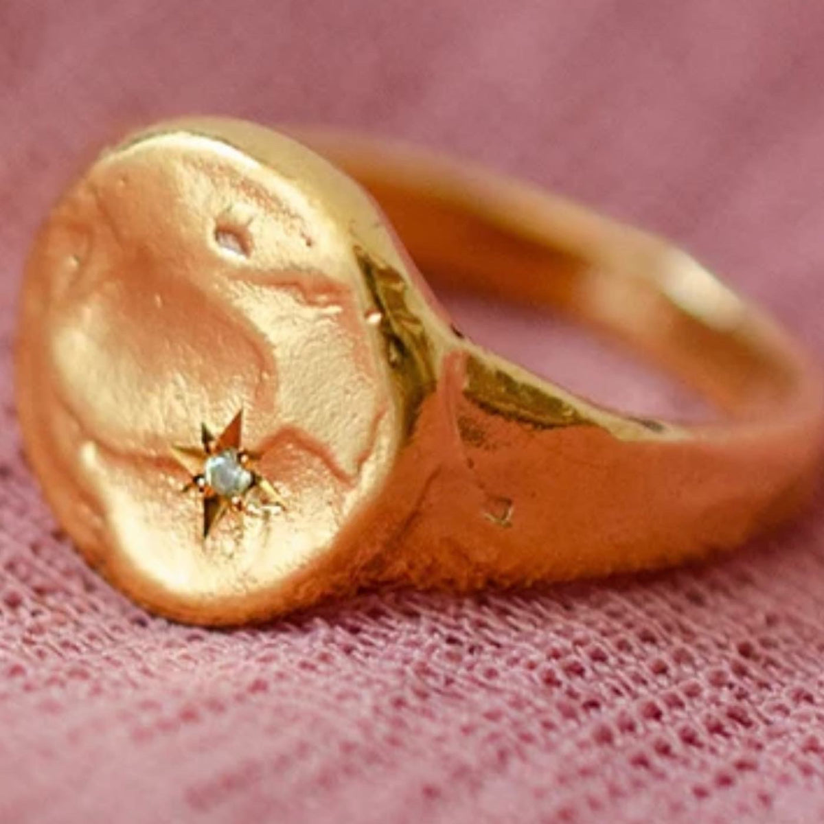 Molten Signet Ring