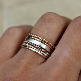 Silver Stacking Ring Workshop / Sat 11 Oct